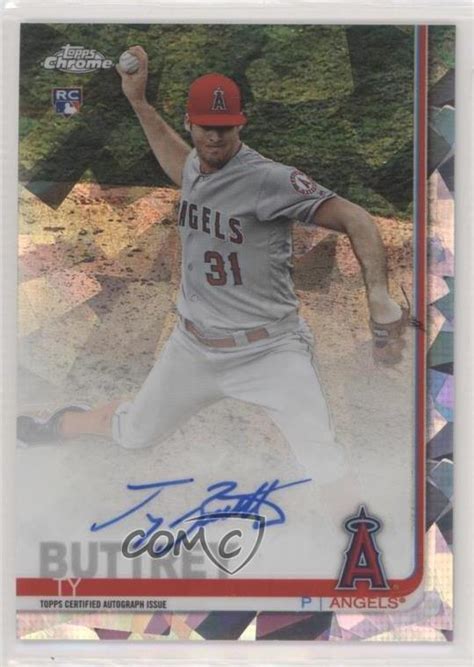 2019 Topps Chrome Sapphire Edition Auto Ty Buttrey CSA TB Rookie Auto