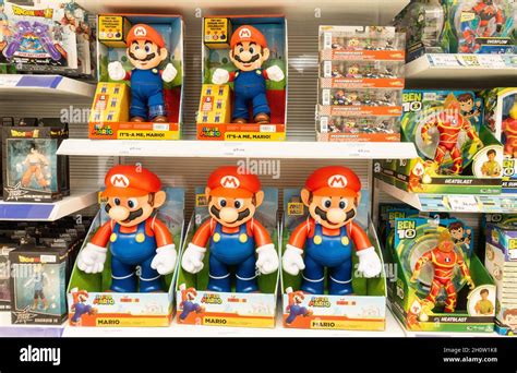 Super mario toys hi-res stock photography and images - Alamy