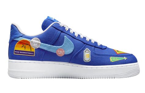 Nike Air Force 1 Low Los Angeles Blue Dx2304 400