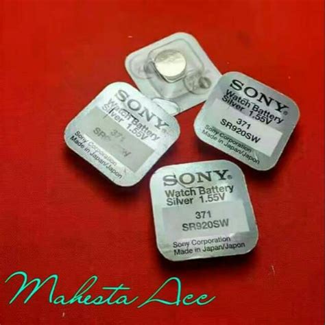 Jual Baterai Batre Battery Sony Sr Sw Batere Jam Tangan Dll