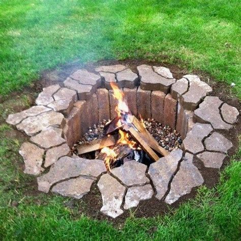 Love This Firepit For My Backyard So Simple And Easy To Make Yourself