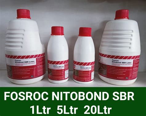 Fosroc Nitobond Sbr Latex Bonding Agents Can Kg At Rs Litre In