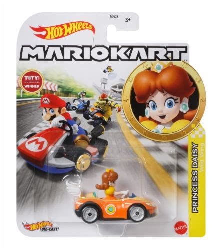 Mattel Hot Wheels Mario Kart Princess Daisy Wild Wing Vehicle 1 Ct Fred Meyer