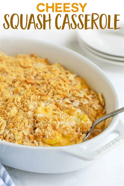 Cheesy Squash Casserole | The Blond Cook