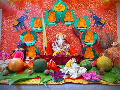 Ashtavinayak Theme Ganpati Decoration