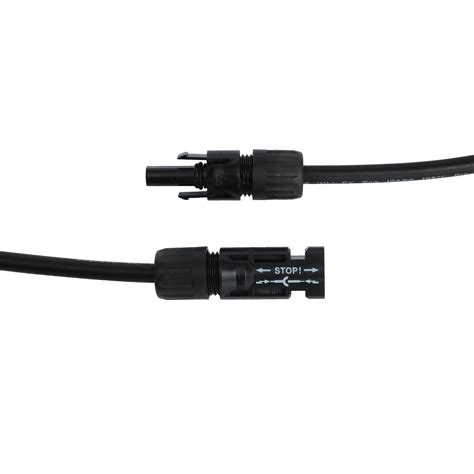 Solar Panel Pv Cable Inverter Extension Cable With Mc Four Plug From