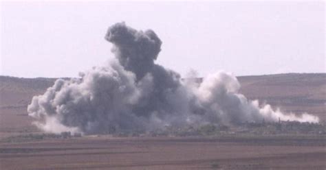 U S Launches Most Powerful Airstrikes In Syria So Far Cbs News