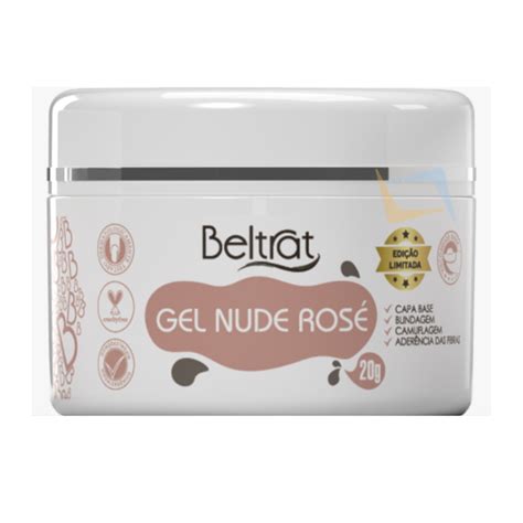 Gel Nude Rosé g Beltrat Capa Base Blindagem Shopee Brasil