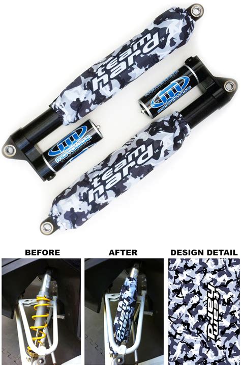 Urban Morning Wood Camo Shock Covers Yamaha YFZ 450R 450 Sport Quad ATV ...