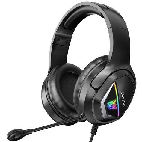 Headset Gamer Profissional Onikuma X Rgb Preto Kase Distribuidora