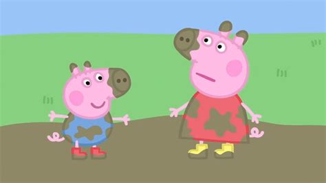 Peppa Pig Türkçe Çamurlu Su Birikintileri Çocuklar İçin Çizgi