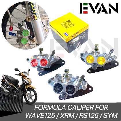 Evan Shop Formula Caliper For Wave Xrm Rs Sym Bonus Stock