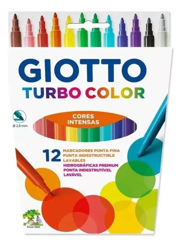 Rotulador Giotto Turbo Color Colores Punta Fina Color Multicolor