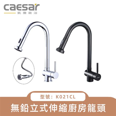 Caesar凱撒衛浴 無鉛 立式伸縮廚房龍頭 K021cl