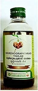 Amazon Vaidyaratnam Dhurdhurapatradi Kera Thailam 200 Ml Pack Of