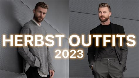 5 OUTFITS für den HERBST 2023 Stylingtipps für Männer YouTube