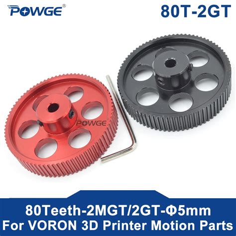 Powge Voron V Teeth Mgt Gt Timing Pulley Bore Mm For Gt