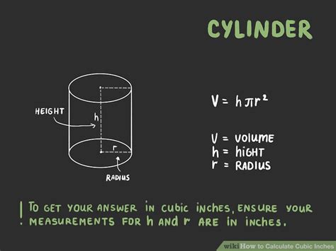 3 Ways To Calculate Cubic Inches Wikihow