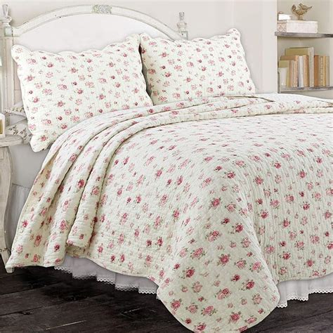 Amazon Cozy Line Home Fashions Pink Rose Garden Floral 100 Cotton