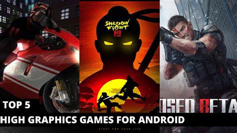 Top Best High Graphics Games For Android Online Offline Youtube