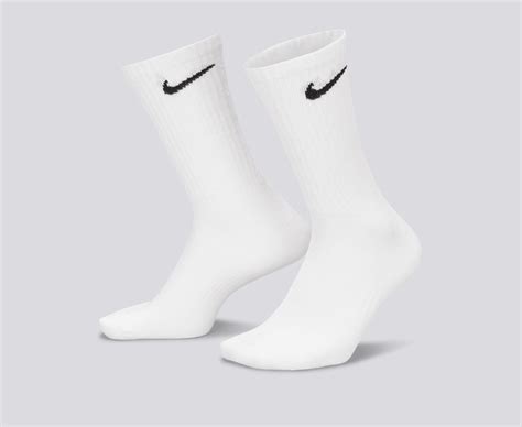 Nike U Nk Everyday Ltwt Crew Pr White Black Vegnonveg