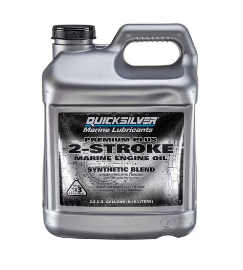 Quicksilver Premium Plus TCW3 Oil 2 5 Gallon WXF 02