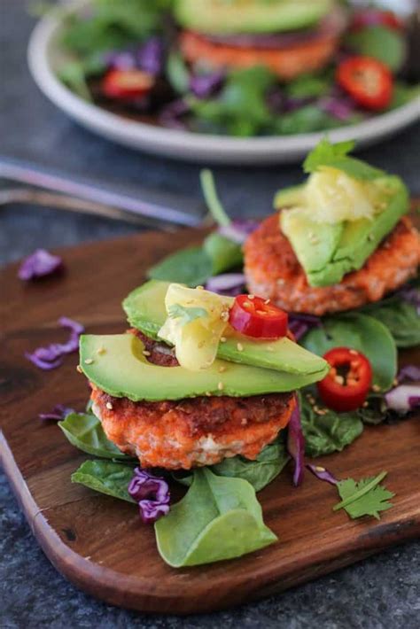 Asian Salmon Burgers The Roasted Root