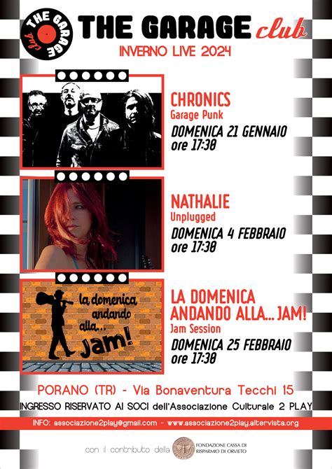 Nuova musica al The Garage Club - Orvietosì.it