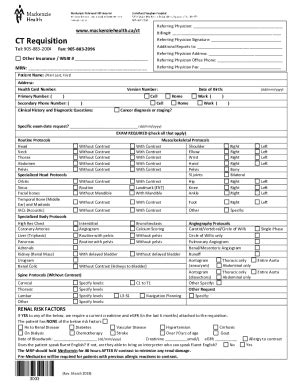 Fillable Online Tcole Personal History Statement Template