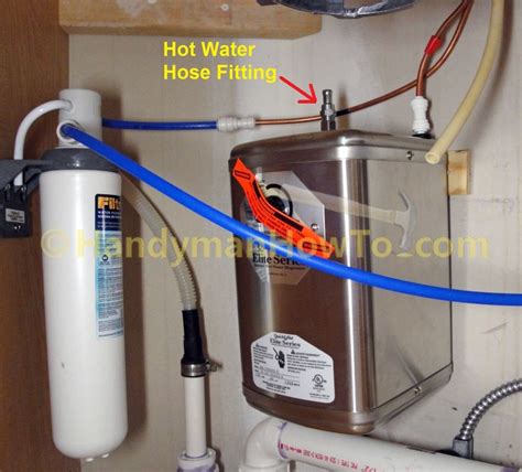 How to Install a Kitchen Instant Hot Water Dispenser, Faucet and Water ...