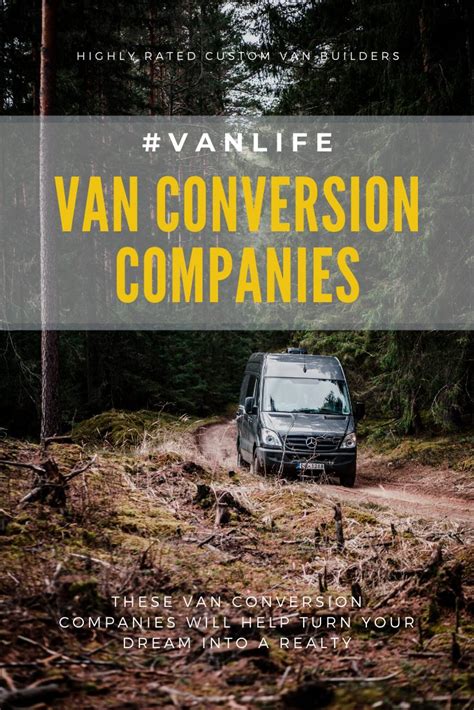 21 Van Conversion Companies (Custom Van Builders) Van Conversion Plans ...