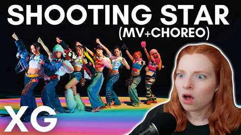 Xg Shooting Star Mv Choreography Reaction Youtube