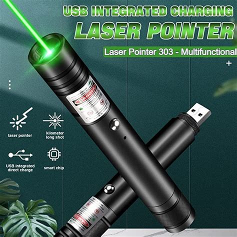 Jual Laser Penunjuk Pointer Hijau 303 Jarak Jauh Green Laser Pointer