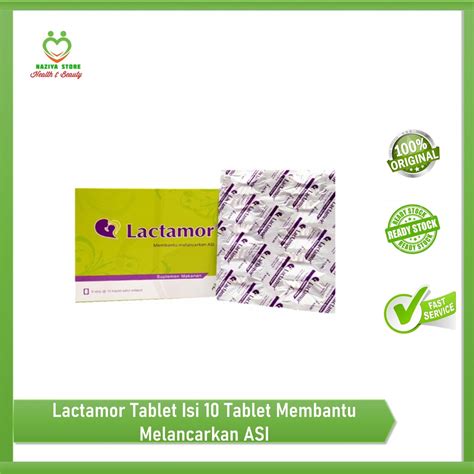 Jual Lactamor Asi Booster Original Kaplet Pelancar Asi Suplemen