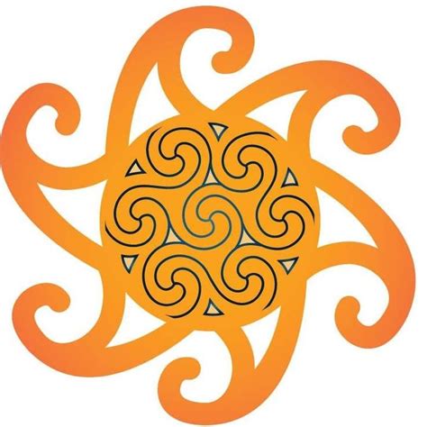 Symbol Of The Sun S God Belenos Celtic Lord Of Light Celtico