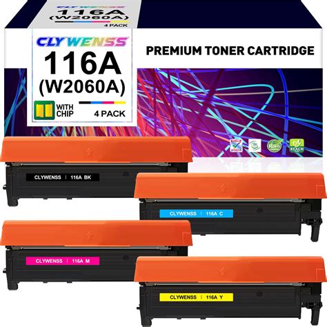 Amazon CLYWENSS Compatible 116A Toner Cartridge Set Replacement