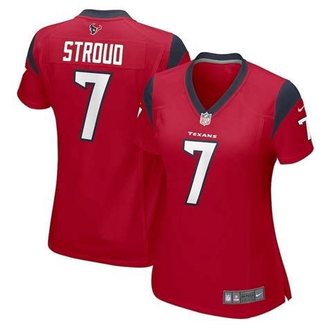 Women's Houston_Texans C.J. Stroud Red Game Jersey - Walmart.com