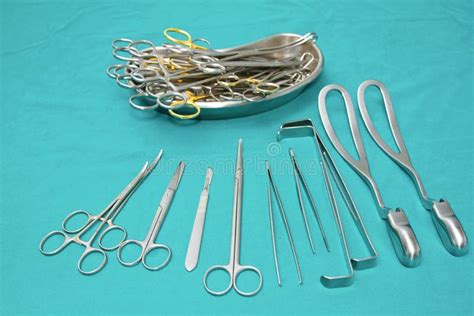 Major Operating Set Of Surgical Instrument Stock Image Image Of