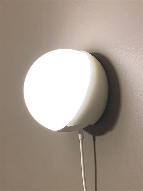 Echo Glow Wall Mount D Printed Home Decor Etsy