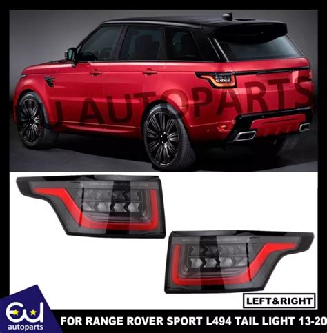 2X DYNAMIC LED Rear Tail Light Stop Lamp For Range Rover Sport L494