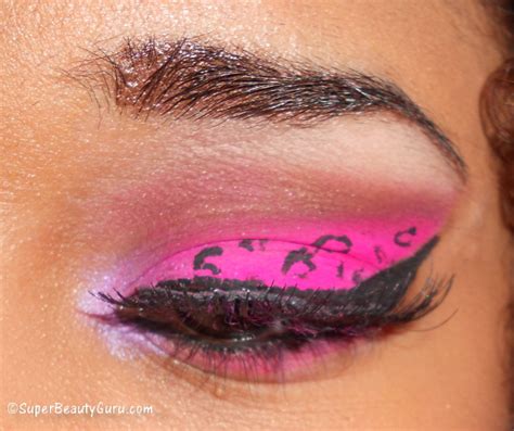 Pink Leopard Print Eye Makeup Tutorial | Offbeat Look