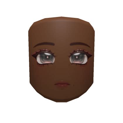 Cold Chic Makeup Reddish Brown Skin Tone Roblox