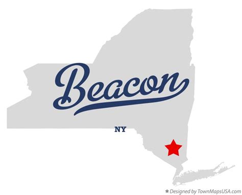 Map of Beacon, NY, New York