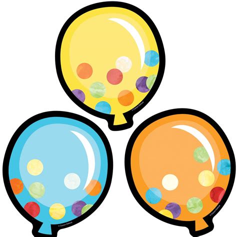 Buy Carson Dellosa Celebrate Learning 36 Piece Colorful Balloons