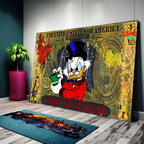 Scrooge Wall Art Etsy