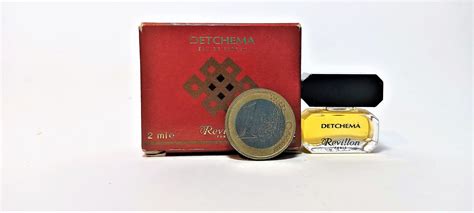 Detchema Vintage Perfume Miniature 2 Ml Eau De Parfum Etsy