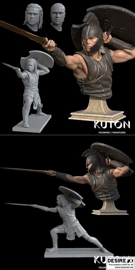 Desire Fx D Models Achilles Kuton Sculpts D Print Model Stl