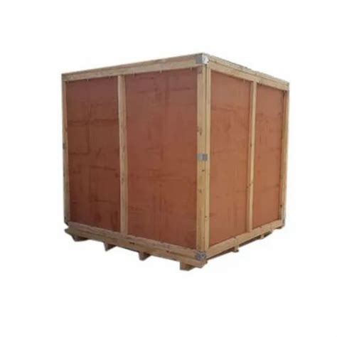 Termite Resistant Export Plywood Box For Shipping Box Capacity Ton