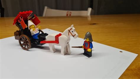 Lego Kutsche Ritter Mit Prinzessin Und Schatzkiste Kaufen Auf