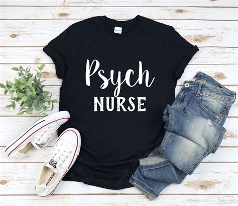 Psych Nurse ShirtPsychiatric Nurse ShirtMental Health Nurse | Etsy